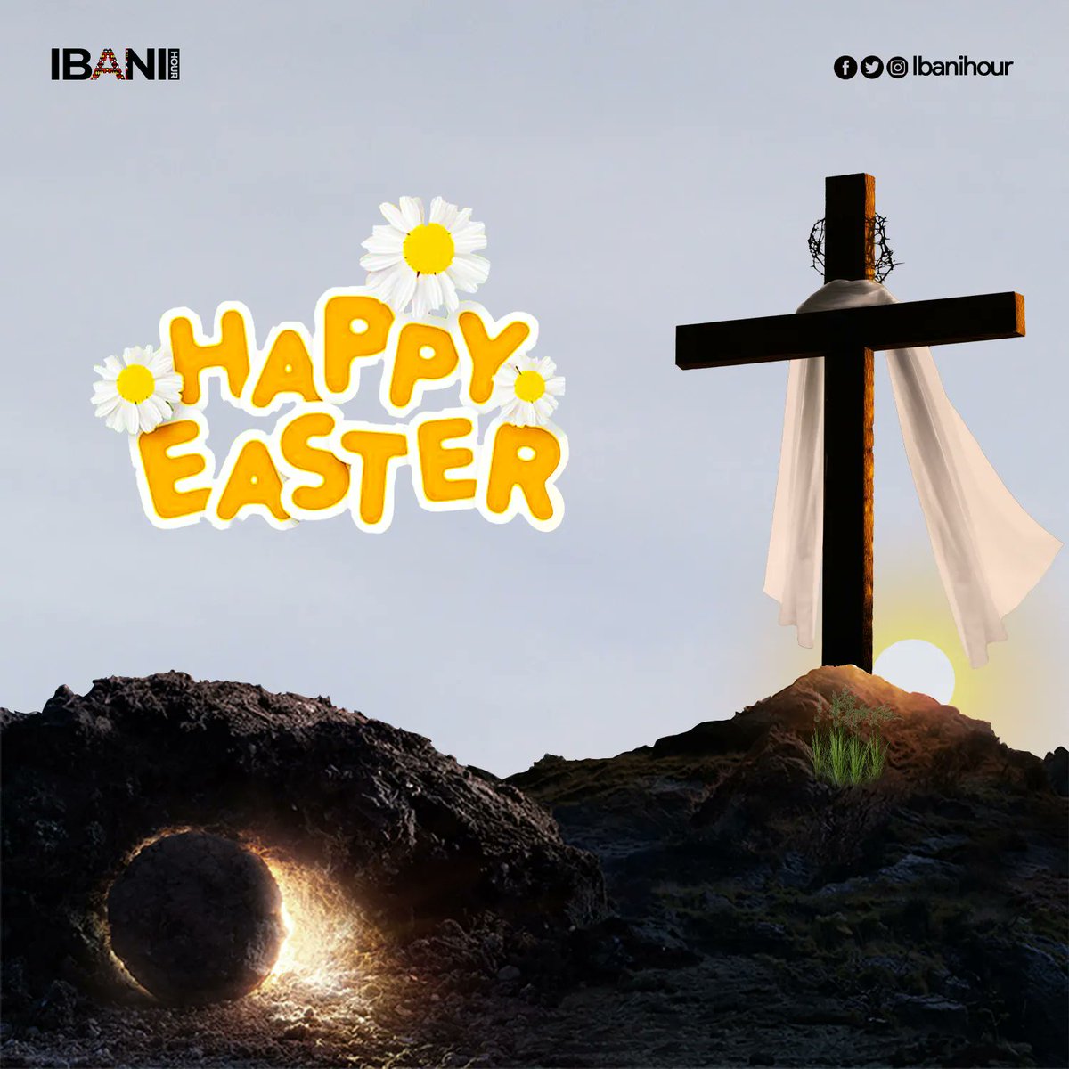 IbaniHour's tweet photo. Happy Easter! Our Lord Jesus don rise

#HappyEaster #IbaniHour https://t.co/akNdLpjUNB