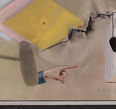 Details of Giotto’s ‘Joachim's Sacrificial Offering,’ 1305, and Duchamp’s ‘Tu m’,’ 1918