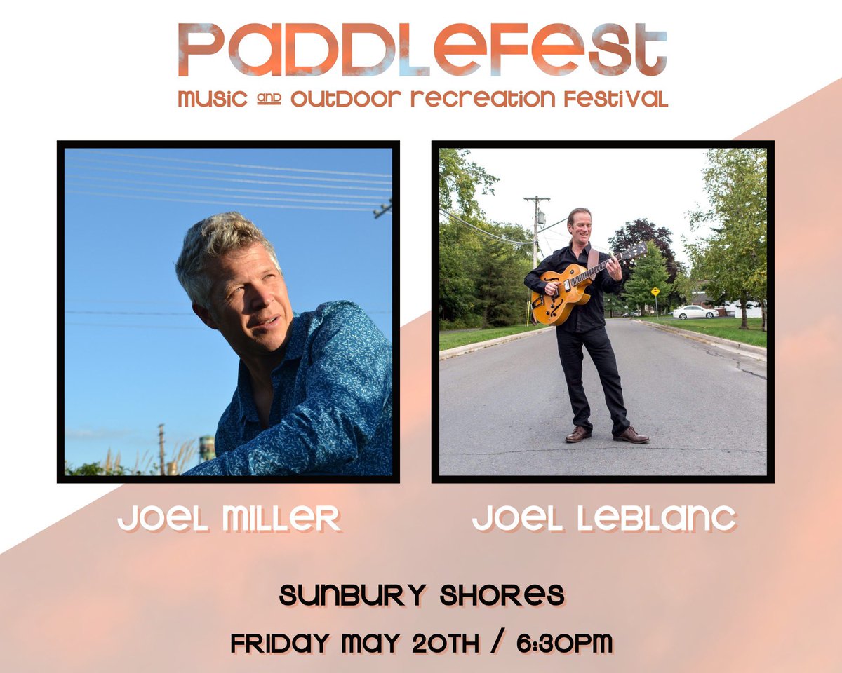 Paddlefest Music & Nature Festival (@paddlefestnb) on Twitter photo Paddlefest & Winter Warmer Festival present:
Jazz w/ <a href="/joelmillermusic/">Joel Miller</a> & #JoelLeBlanc
at <a href="/SunburyShores/">Sunbury Shores Arts and Nature Centre</a>
Friday, May 20th
Doors at 6:30pm
$20.00 + fees // Included in Paddlefest Weekend Pass
#Paddlefest2022 #ThatsAPaddlin Paddlefest & Winter Warmer Festival present:
Jazz w/ <a href="/joelmillermusic/">Joel Miller</a> & #JoelLeBlanc
at <a href="/SunburyShores/">Sunbury Shores Arts and Nature Centre</a>
Friday, May 20th
Doors at 6:30pm
$20.00 + fees // Included in Paddlefest Weekend Pass
#Paddlefest2022 #ThatsAPaddlin