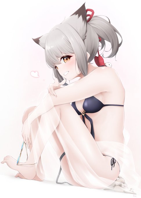 夏はもうすぐそこ...🌊💕
#アズールレーン #アズレン  #涼月 