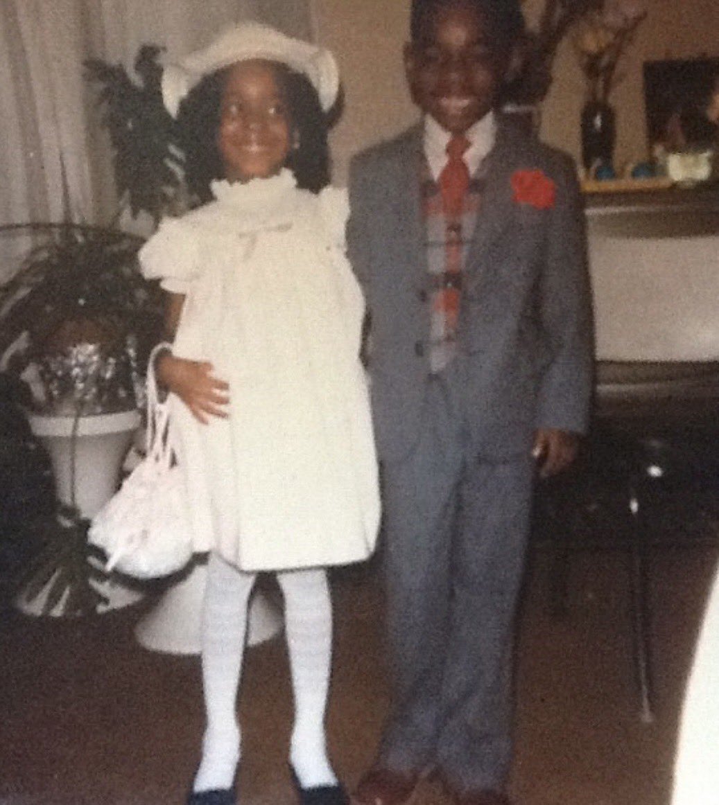 Mahogany_Mama's tweet photo. We were Rudy & Bud in โ81. RIP Ricky. #EasterThrowback https://t.co/YA49bndYdx