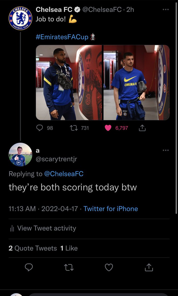 cfc_norris's tweet photo. i’m speechless #CHECRY https://t.co/6HkaCLM1aa