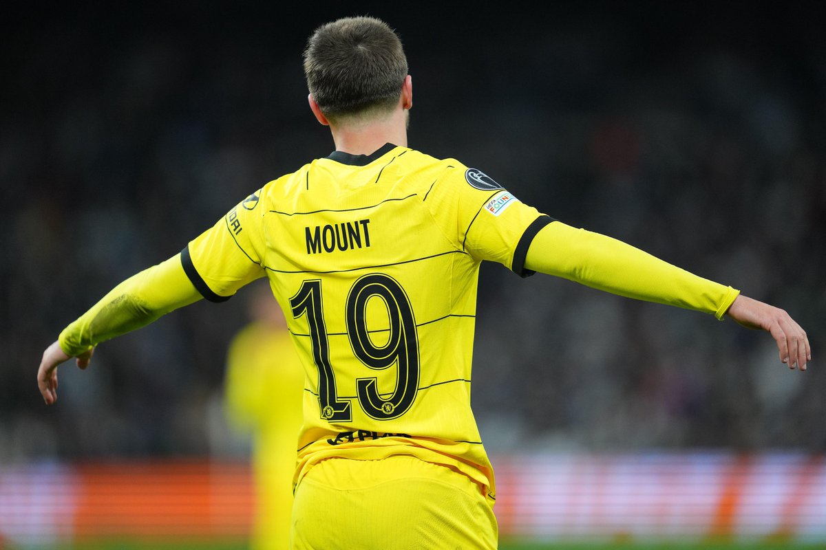 Squawka's tweet photo. Mason Mount has now scored in three different semi-finals for Chelsea: 

⚽ vs. Man Utd (2020)
⚽ vs. Real Madrid (2021)
⚽ vs. Crystal Palace (2022)

Another goal in a big game. 

#EmiratesFACup https://t.co/55RipwoPy0