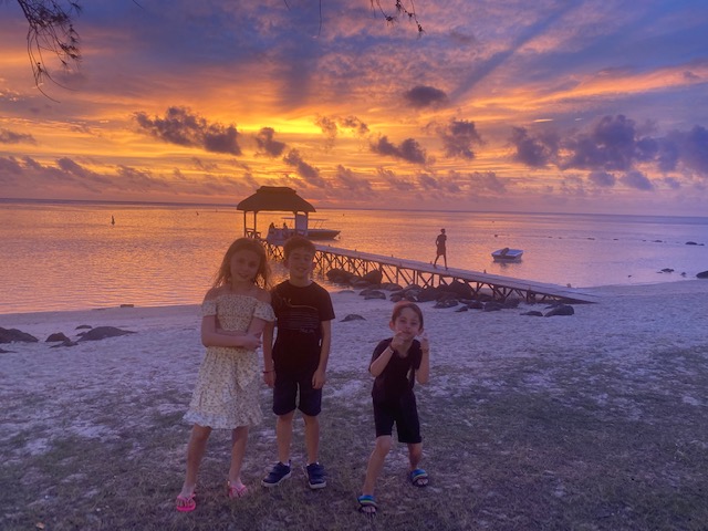 Remembering those beach days &amp; sunsets <a href="/OutriggerMU/">Outrigger Mauritius</a> 

jetlagandmayhem.com/outrigger-maur… 

#familytravel #outriggerresort #mauritius