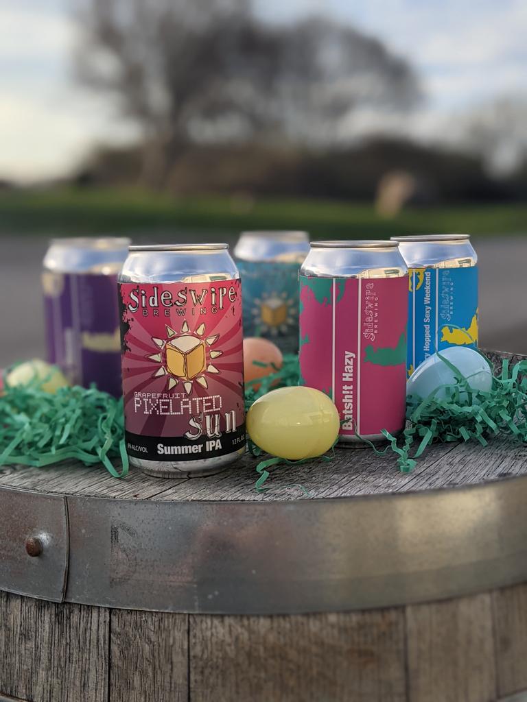 sideswipebrew's tweet photo. Happy Easter π£. The Taproom and @arcadesuperawesome are open from 1-7pm today.
#sideswipe #brewing #brewery #brewer #bartenders #pints #flights #crowlers #growlers #sixpacks #ohiocraftbeer #drinkbeermadehere #drinkupcolumbus #drinklocal #craftdrafts #Easter #SundayFunday https://t.co/WEbpDppsFQ