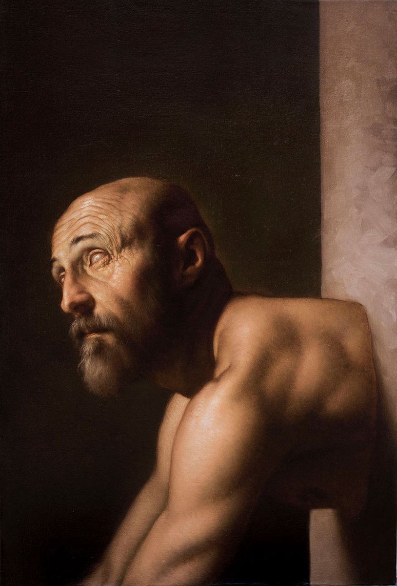 neon_based's tweet photo. It's not Carravagio, but absolutely amazing artist Roberto Ferri (1978)!

I recommend you take a look at his portfolio of masterpieces 💎 https://t.co/dUqZHmEucz