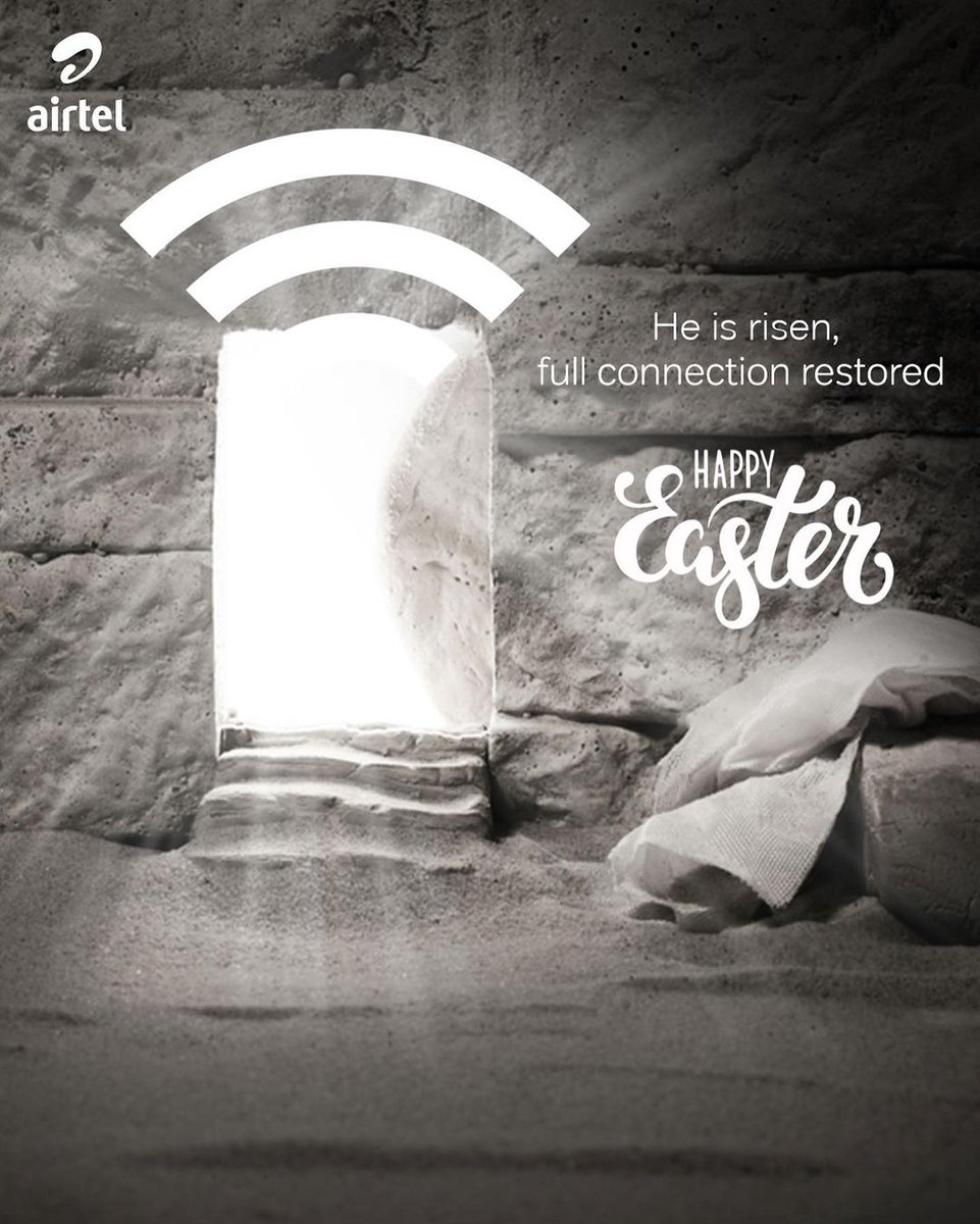 livewithlynda's tweet image. @airtelnigeria posted another #EasterAd You like this one better?