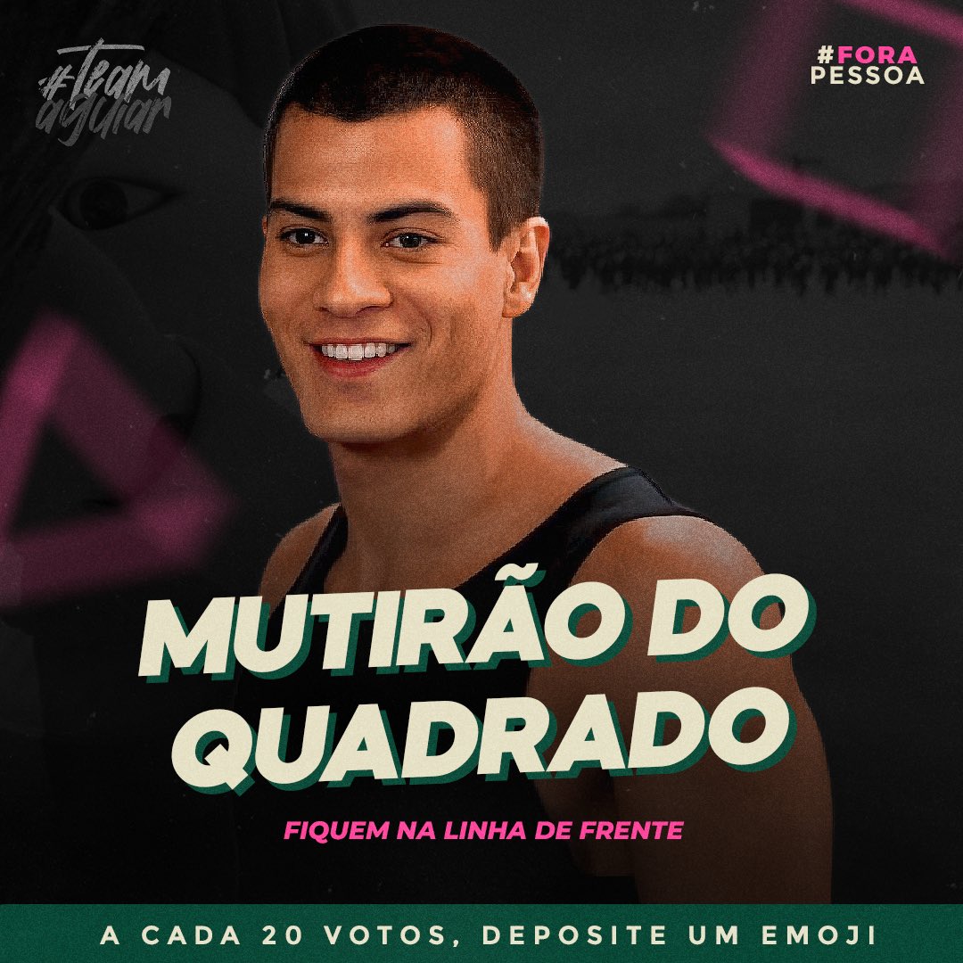✨MUTIRÃO DO QUADRADO INICIADO! ✨
 
A CADA 20 VOTOS COMENTEM UM EMOJI NESSE POST!

⏰ Encerra às 11H 
 
❌ O voto é para ELIMINAR, VOTEM NA JESSI! #ForaJessi

 🔗 gshow.globo.com/realities/bbb/…