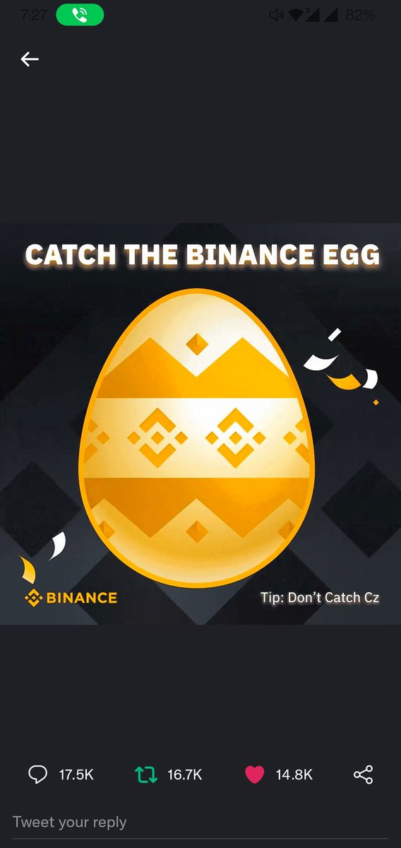 YHZK88's tweet photo. @binance #BinanceEggHunt https://t.co/2QPKCy7tdK
