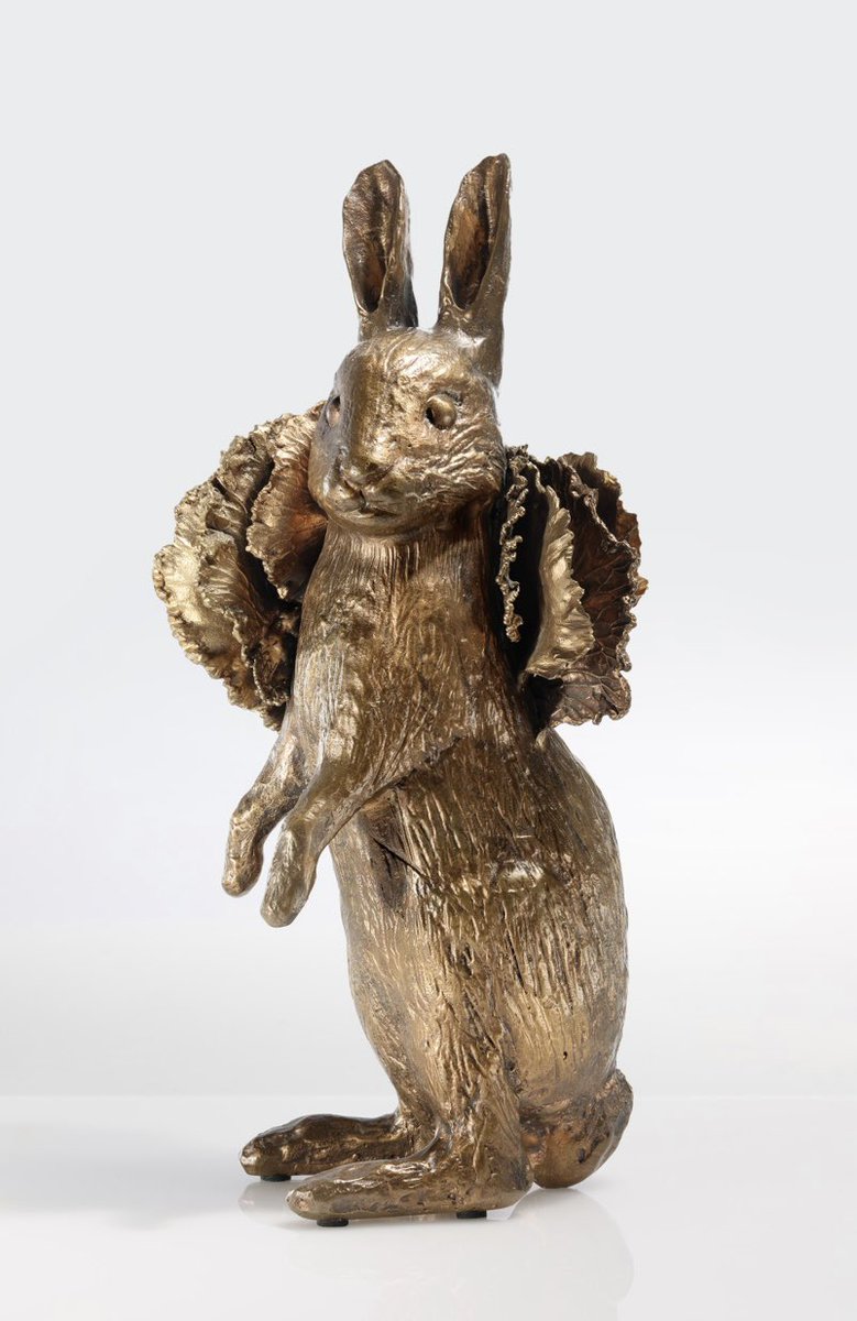 tclary14's tweet photo. Happy Easter! 🐰 Claude Lalanne, Unique Lapin Debout I, 2012 @Sothebys #sothebysdesign https://t.co/bdKtrAHL78