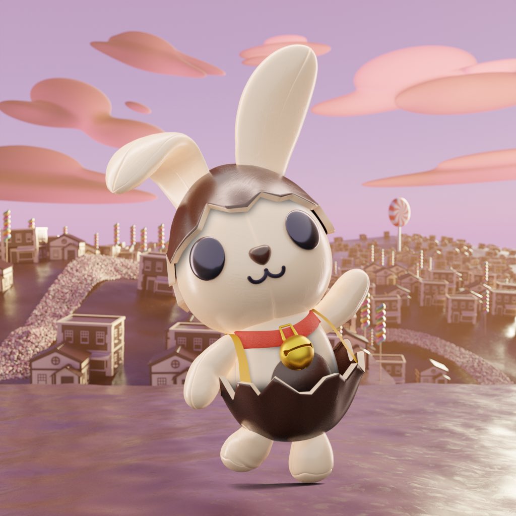 BunnyVerse 🥕🐰 (@bunnyverse_egld) on Twitter photo After searching for that weird sound, we found the reason!
The Easter Bunny is here, in the BunnyVerse ! 🐰🥚
And today, you can try to win the 1/1 special Easter Bunny NFT !
1️⃣ Follow <a href="/bunnyverse_egld/">BunnyVerse 🥕🐰</a>
2️⃣ Like, RT & tag Friend
3️⃣ Join discord.gg/gwPw9t9yyJ
#NFTGiveaway After searching for that weird sound, we found the reason!
The Easter Bunny is here, in the BunnyVerse ! 🐰🥚
And today, you can try to win the 1/1 special Easter Bunny NFT !
1️⃣ Follow <a href="/bunnyverse_egld/">BunnyVerse 🥕🐰</a>
2️⃣ Like, RT & tag Friend
3️⃣ Join discord.gg/gwPw9t9yyJ
#NFTGiveaway
