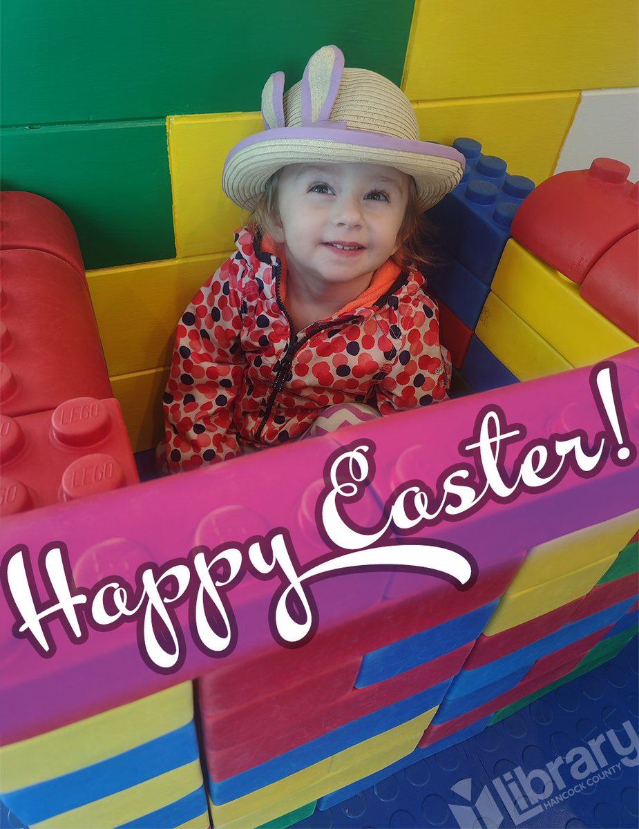 HancockLibrary's tweet image. #happyeaster to you and yours! We&apos;re closed today for the holiday, but no worries - we&apos;ll be hopping right back to it at 9:00 AM Monday.