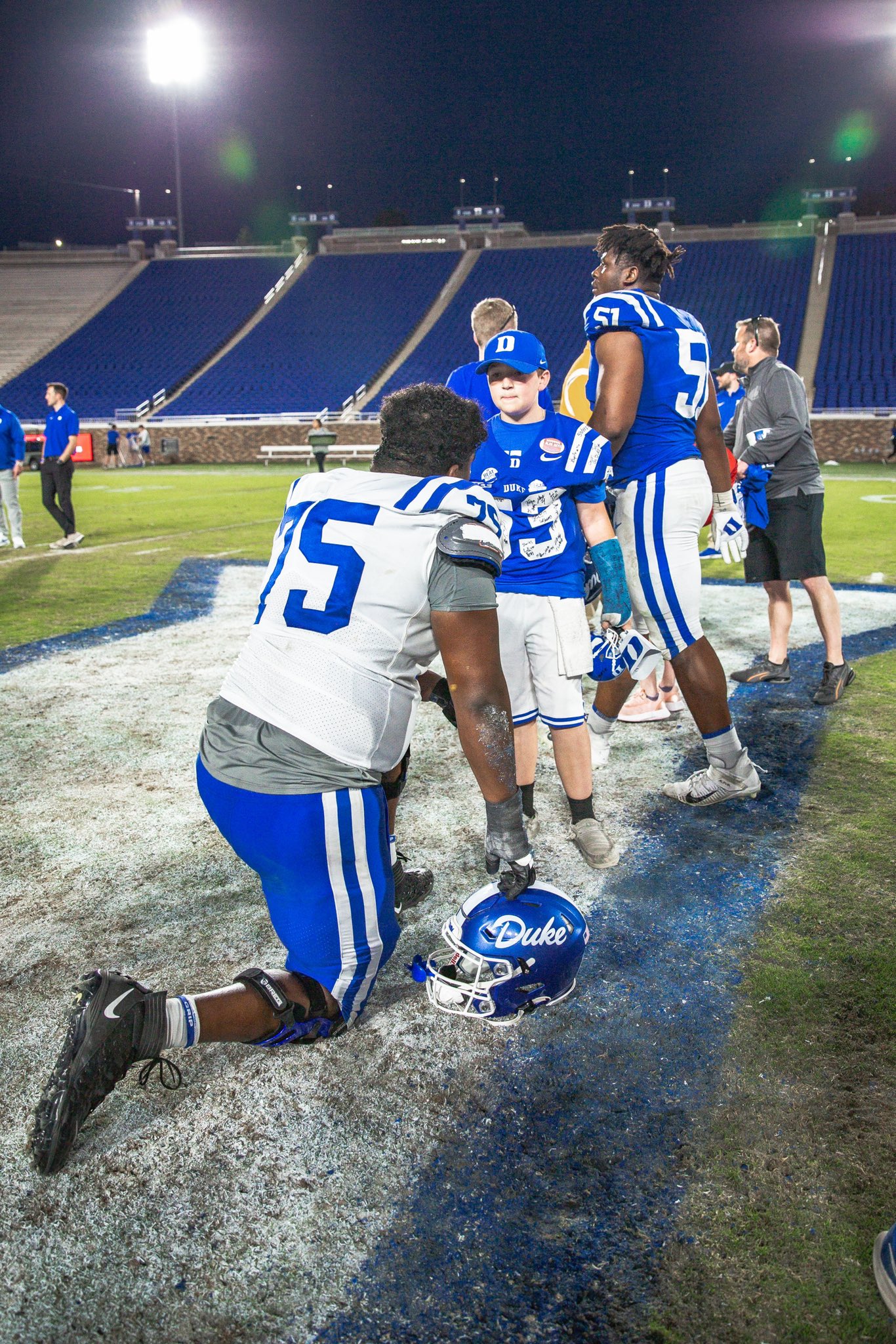Duke Football on Twitter "Inspiring the next generation of Blue Devils