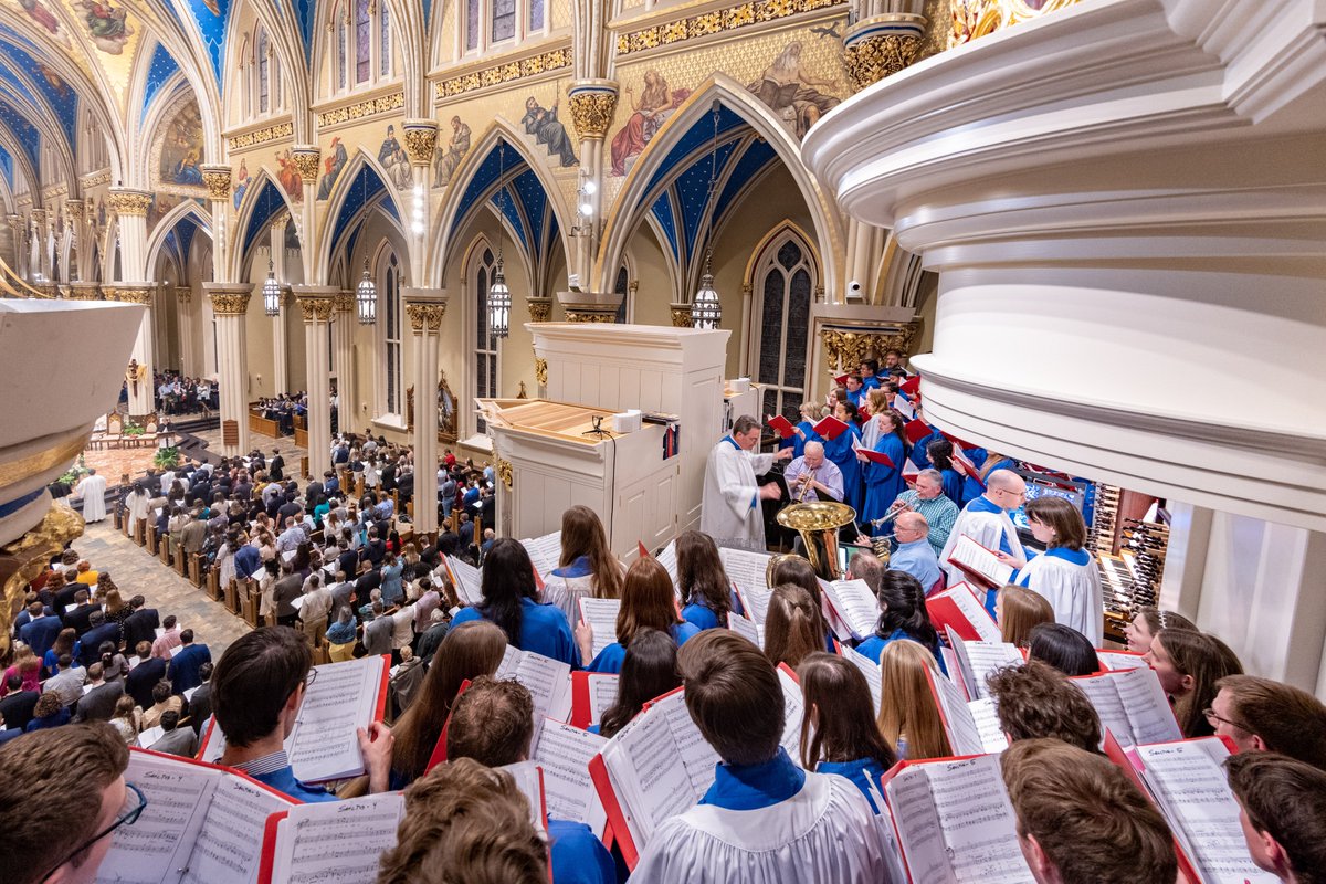 mattcashore's tweet photo. #FourFaves from the first publicly attended Easter Vigil Mass at @NDBasilica since 2019: https://t.co/nqzing5I88