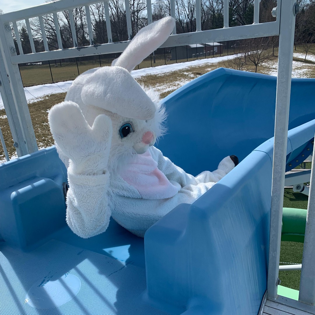 CRPR_sc's tweet photo. It's time to put all of your eggs in one basket! Have a Hippity Hoppity Day! #Eggsfordays #EasterBunnypoolday #eggsfordays #slideswithoutwater #candyrush https://t.co/7WtGDKpZQJ