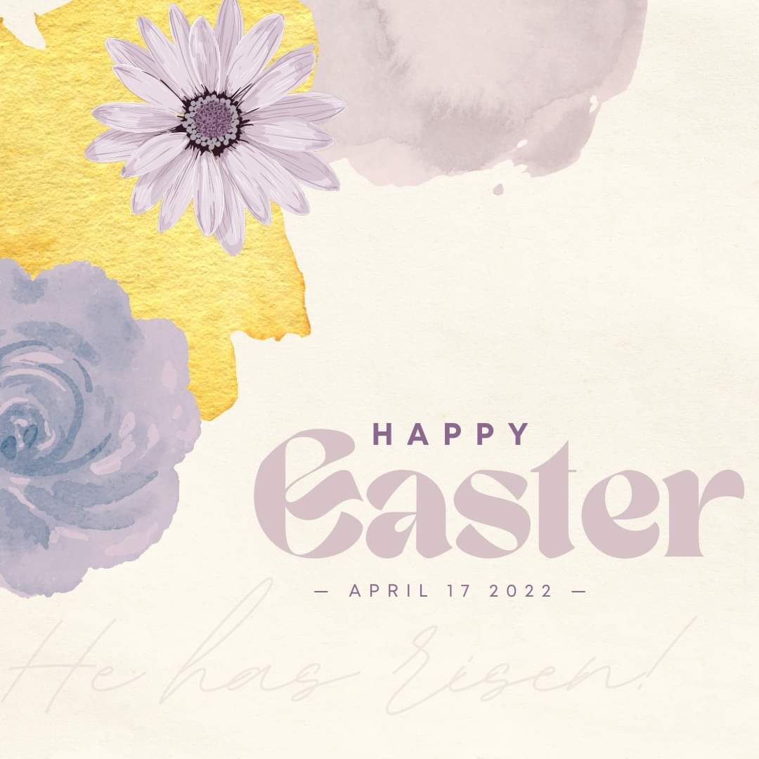 We hope that today is a very special and blessed Easter for everyone. Wishing you a Happy Easter!