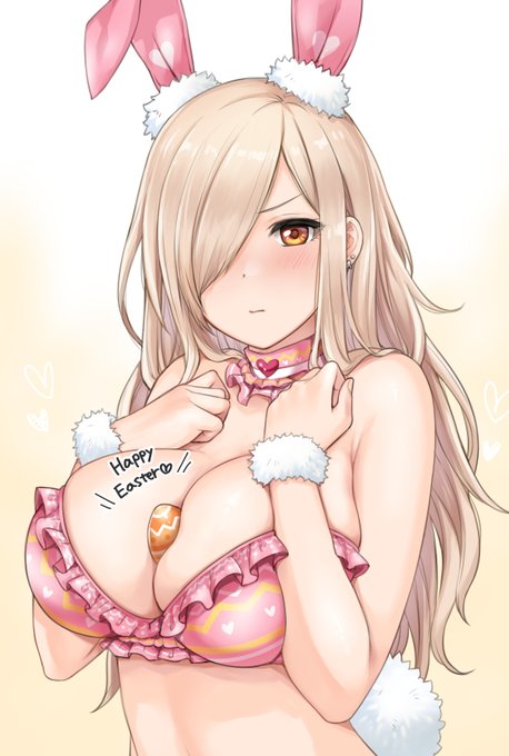 エッグハントにのちゃんのファンアートです!🐰🐣 