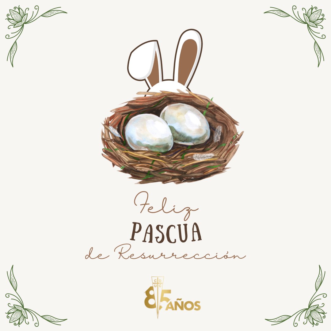 ClubHouseUC's tweet photo. Feliz Pascua de Resurrección les desea el Club Deportivo Universidad Católica.

¡El Señor ha resucitado! Levantemos la mirada, quitemos de nuestros ojos el velo de la amargura y la tristeza, y abrámonos a la esperanza de Dios. https://t.co/HVDSxjS9Q3