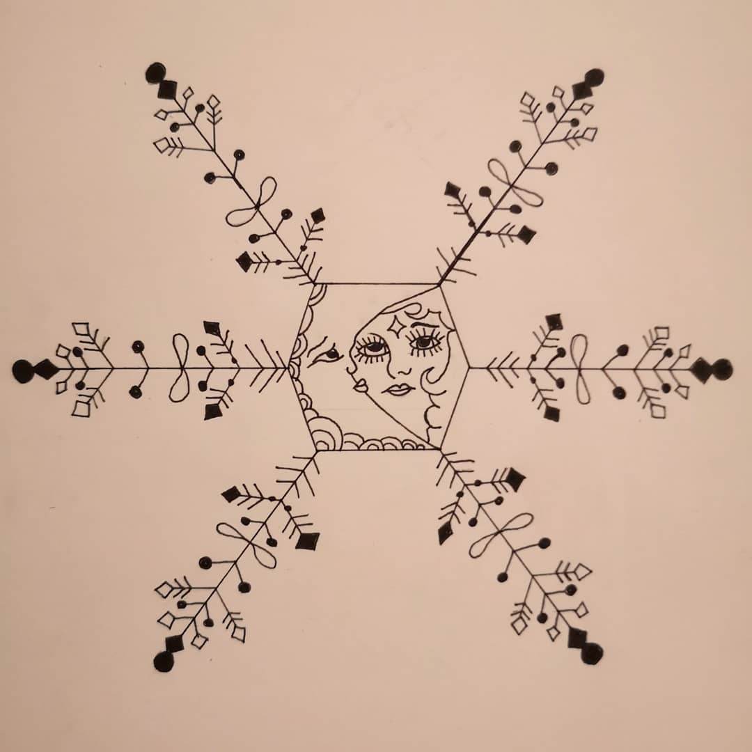 Camarts18's tweet photo. Mon dessin du jour sera celui la, il date d'avant mes crayons pastel qui m'ont bien changer la vie 🥰

La lune 🌜et le soleil🌞 mes deux chouchous 💫

#snowdraw #snow #flocon #drawmoon #drawsun #drawing #draw #dessindujour #tattoodraw #tattoo #blackandwhite https://t.co/61YRPHYNsh