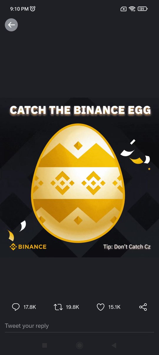 oneilxta's tweet photo. #BinanceEggHunt https://t.co/L63QoA7O6A
