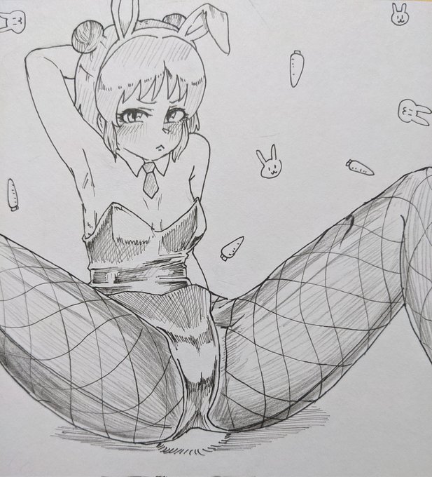 バニー棟方愛海さん。 