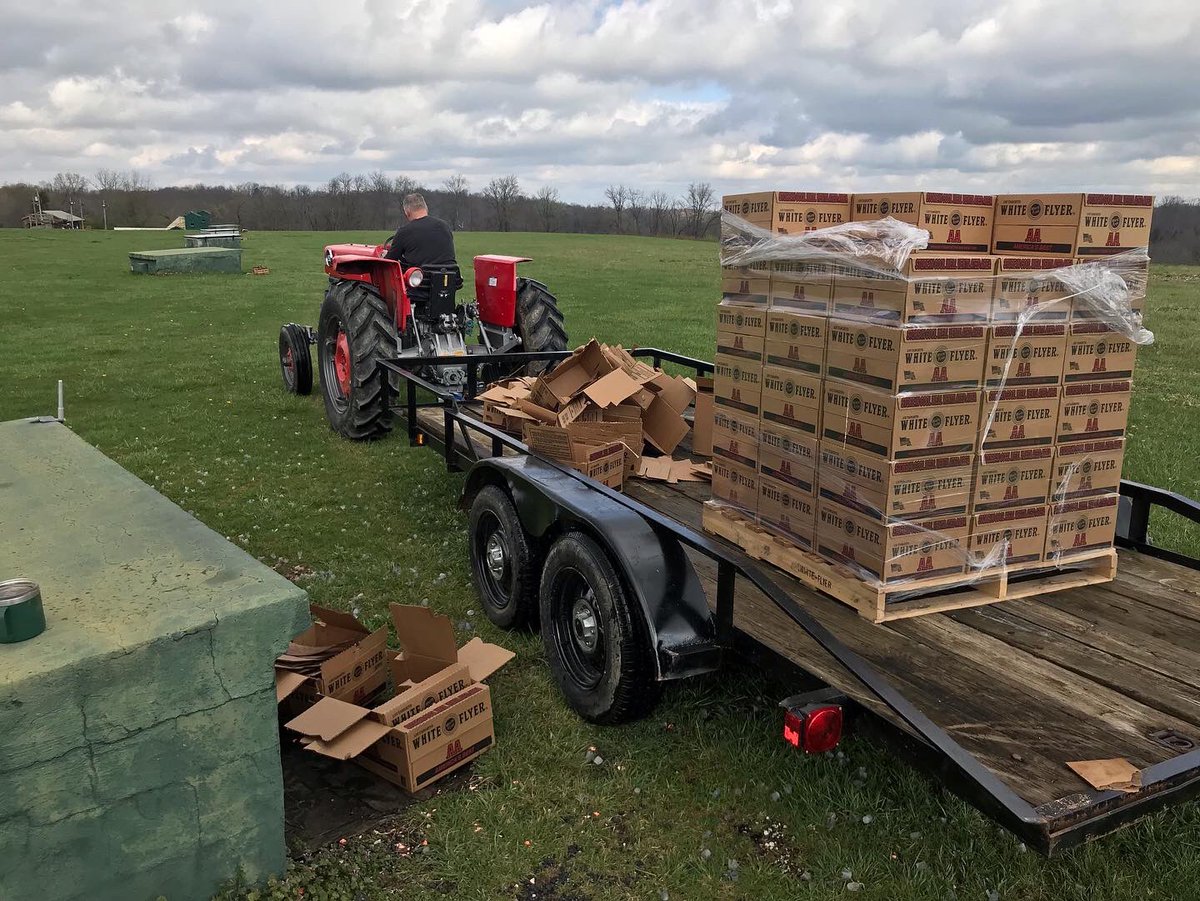 Feeding the trap line