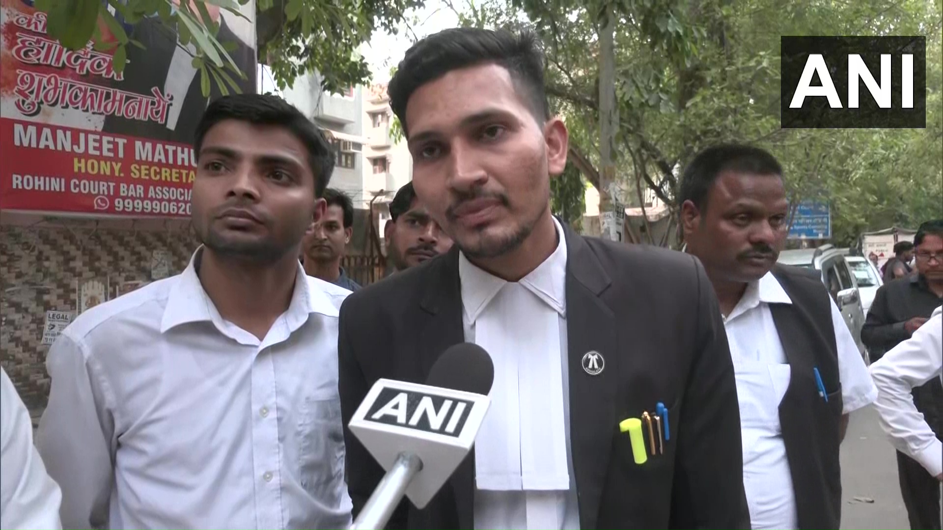 ANI on Twitter "Rohini court sent the two prime accused, Ansar and