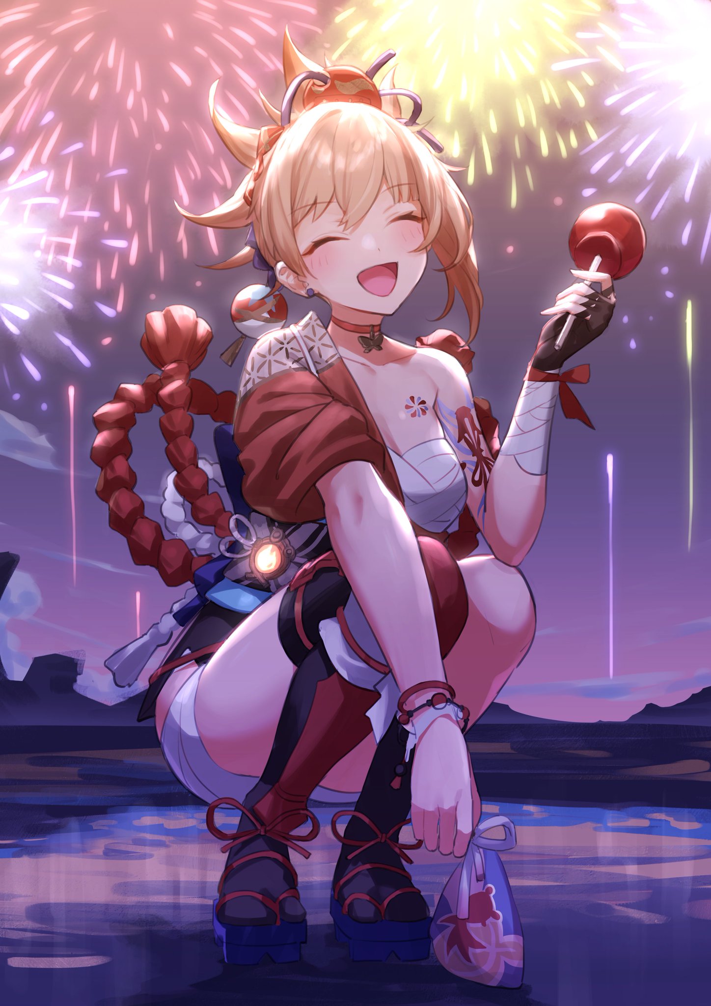 【み】原神 宵宮 フルセット Amazon | 原神 宵宮 フィギュア 美少女 着物 約14