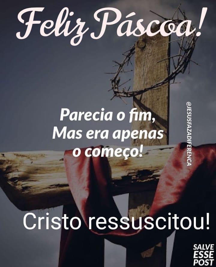 Toda honra e toda a glória ao nosso Senhor e Salvador Jesus Cristo!!!
Ele ressuscitou por nós!!!