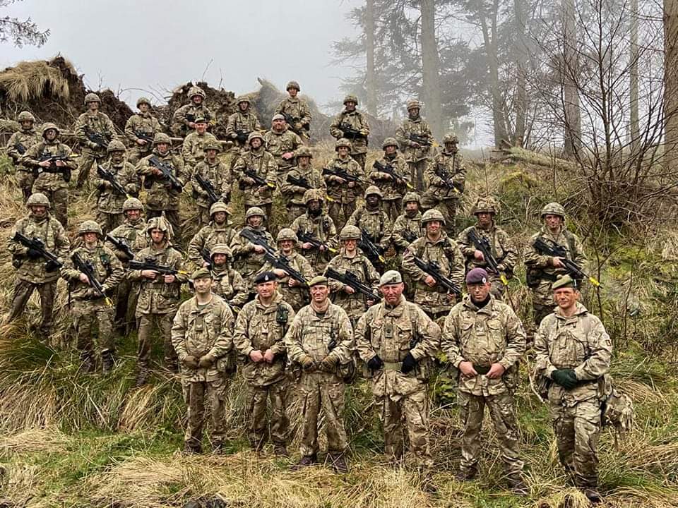 As we bid a fond farewell to the Newly Trained Reserves that passed out today here at ATU Scotland, let's give a shout out to the training staff, we'll done troops Job Done (Again)

#weareatuscotland 
#visionmissionmaineffort 
#getonthelog 
#BrilliantBasics 
#purpose