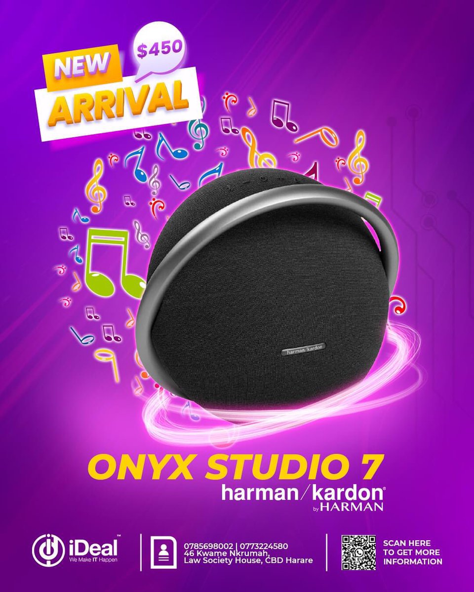 Get yourself the perfect ecosystem with our latest offerings; our new Harman kardon studio 7(50$ off now 400$)🔉, New MacBook Pro 💻 14inch, new Apple Watch series 7, iPhone 13proMax📱 and many more 
Contact: 0785698002 or visit ideal.co.zw
#redmarketsunday <a href="/iMisred/">MISRED</a>