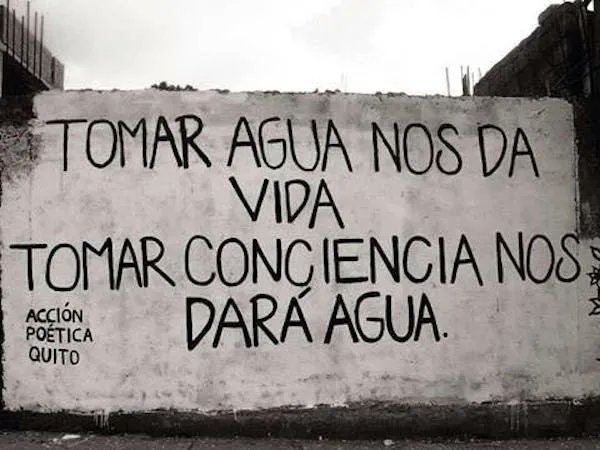 EcoInventos's tweet photo. Tomar agua nos da vida. Tomar conciencia nos dará agua. https://t.co/nUzvGgri8i