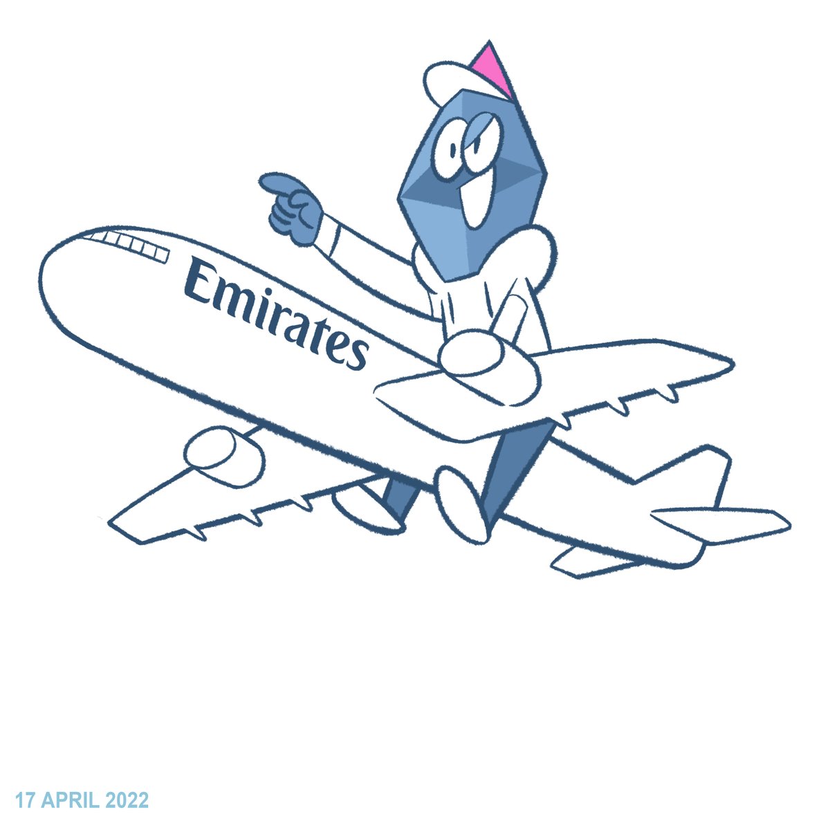 17 April 2022: <a href="/emirates/">Emirates</a> airline launches NFT as it flies into the Metaverse.
cryptoslate.com/emirates-airli…

opensea.io/assets/0x495f9…

#nftcommunity #nftcomics #ethboy #ethboystory