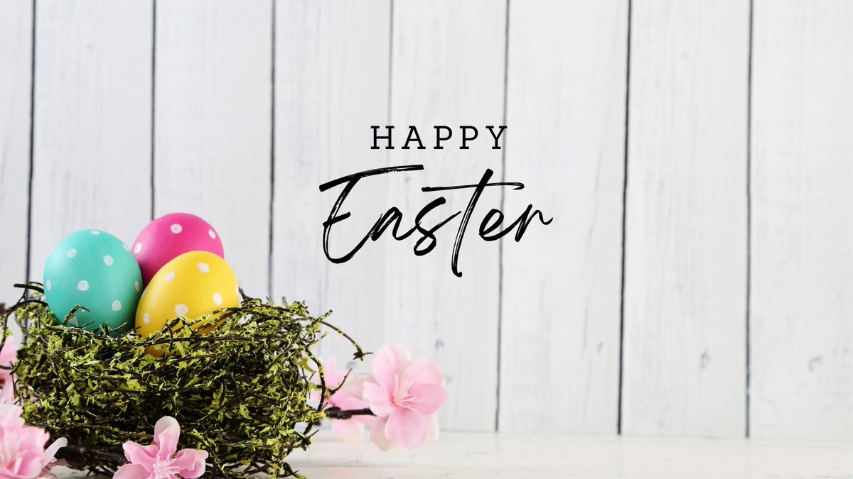 Happy Easter from all of us at GBR. We hope you have a great day with loved ones.