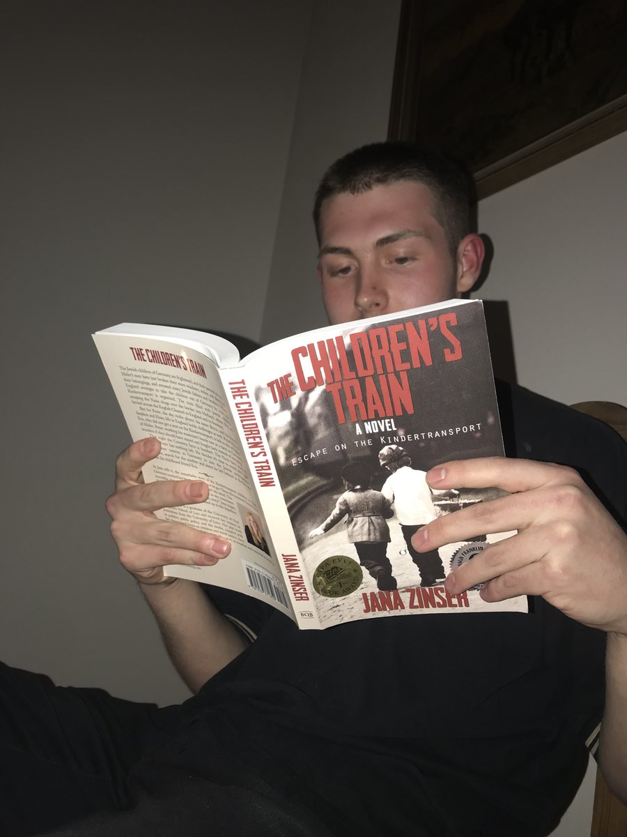 JanaZinser's tweet photo. This is Noah. A character in THE CHILDREN'S TRAIN was named after him because  they're both smart and have a big spirit for Life! Yes, the eBook is still $1.99 through April! #Kindertransport #WWII https://t.co/zXp4GaJkZT