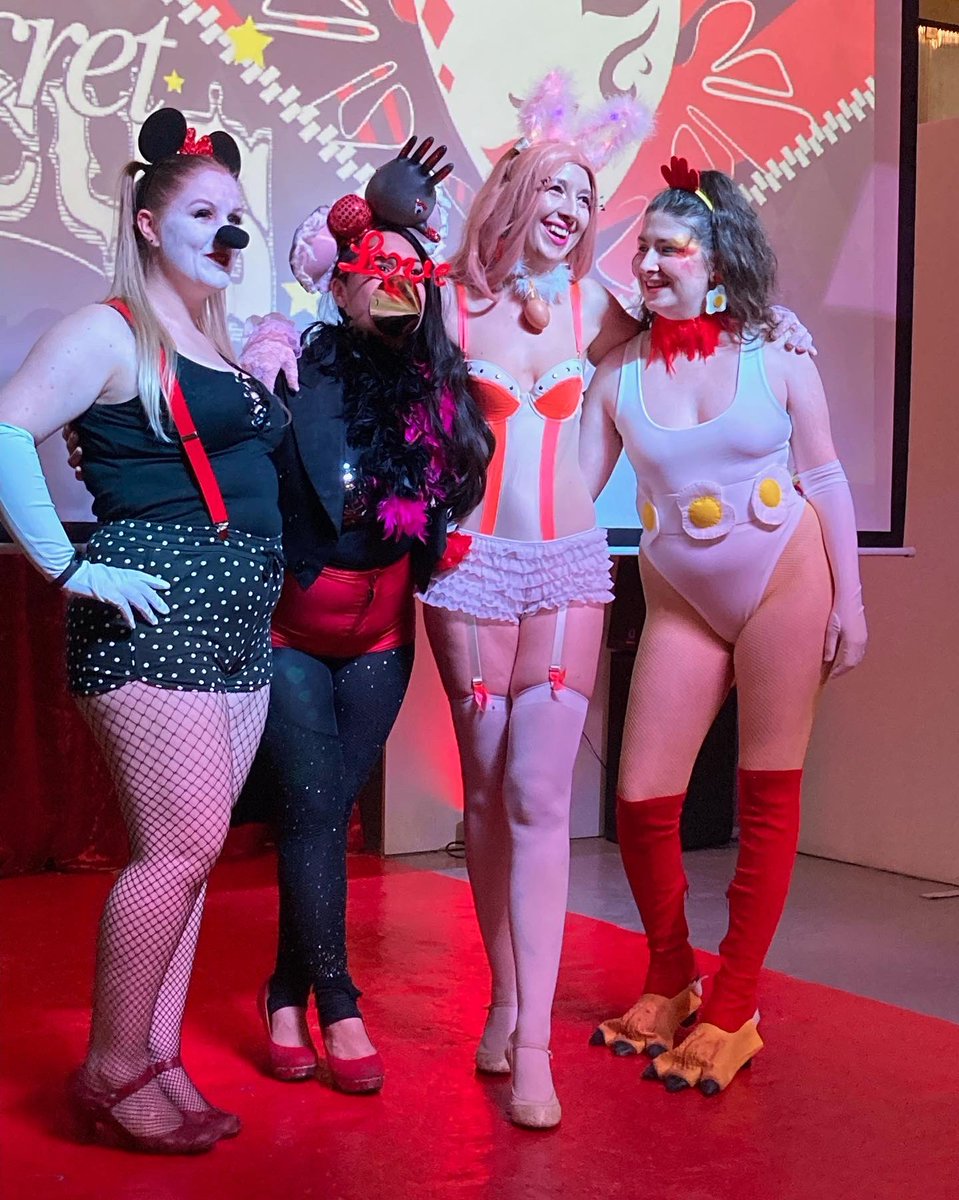 Thanks to everyone who joined us last night for all the clucking fun! 🐣🐴🐷

Next we have an open mic on Wednesday for All Out’s LGBT+ Ukraine Fund 🇺🇦🏳️‍🌈 at Selina, Mount Pleasant (£5 min. Entry) at 7pm

Then Beija &amp; Friends on Friday at <a href="/future_yard/">Future Yard</a> 🎟: futureyard.org/listings/beija…