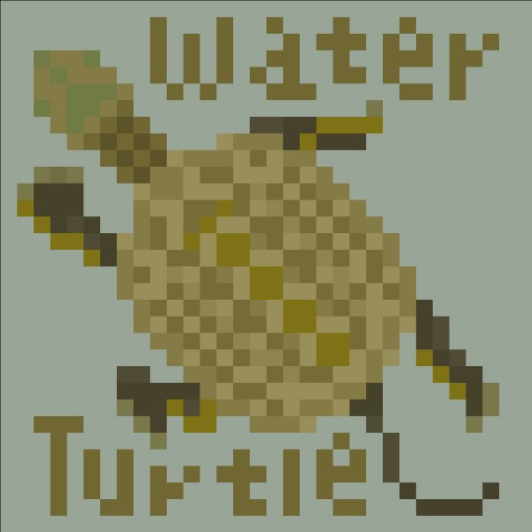 #water_turtle #pixelart