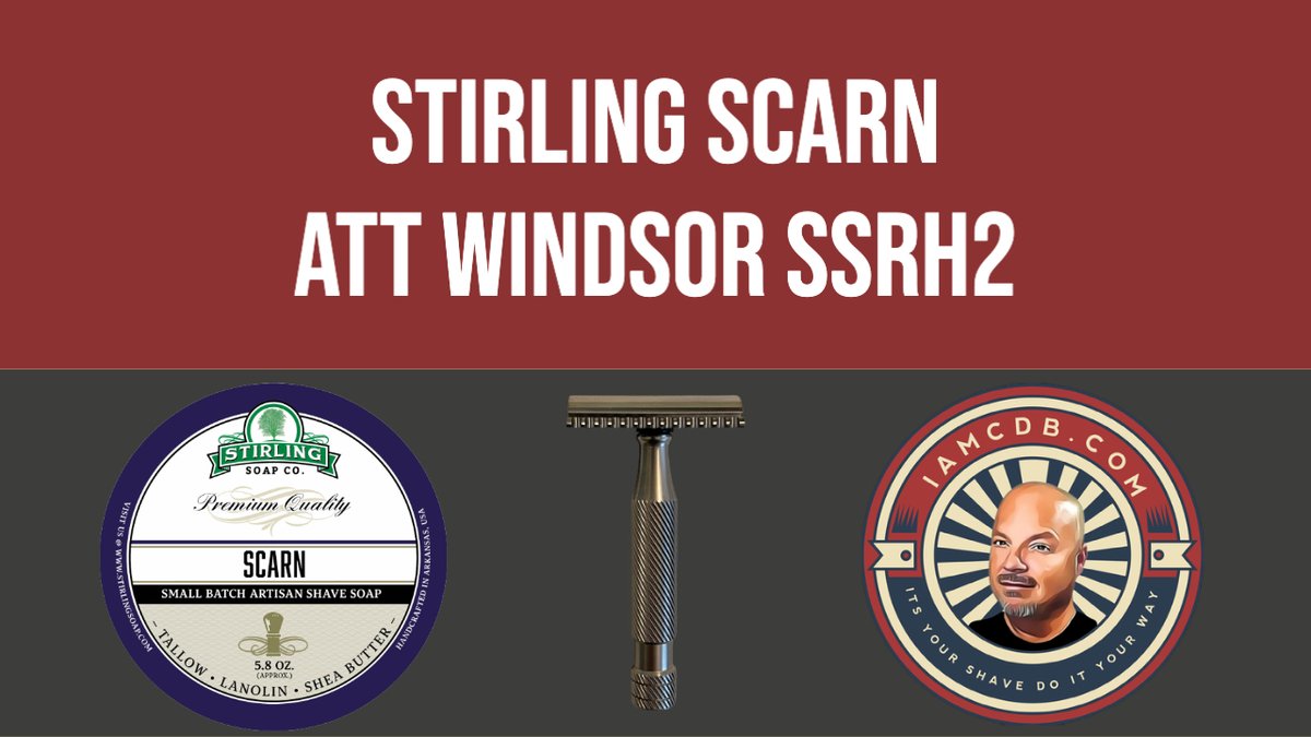 RealCDB's tweet image. New video up on IAMCDB.com or the link here:  youtu.be/L_3i2c5CPhU #wetshaving #IAMCDB #Shavetalk @stirlingsoap @AboveTheTie