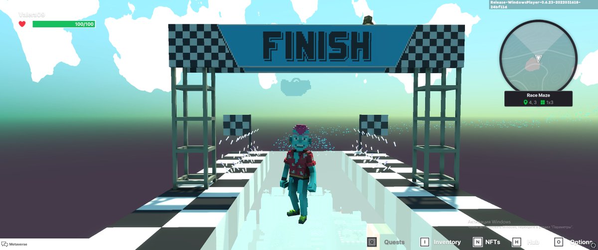 Scrooge09's tweet photo. @TheSandboxGame SandBox interested me for a long time, I really like everything.That it's a little complicated at first, but when you get used to it, it becomes easy and you like it. Thank you for this opportunity to play a cool game!  #Sandbox #metaverse #RaceMazeChallenge #NFT #NFTCommunity https://t.co/46hAVxf0Pk