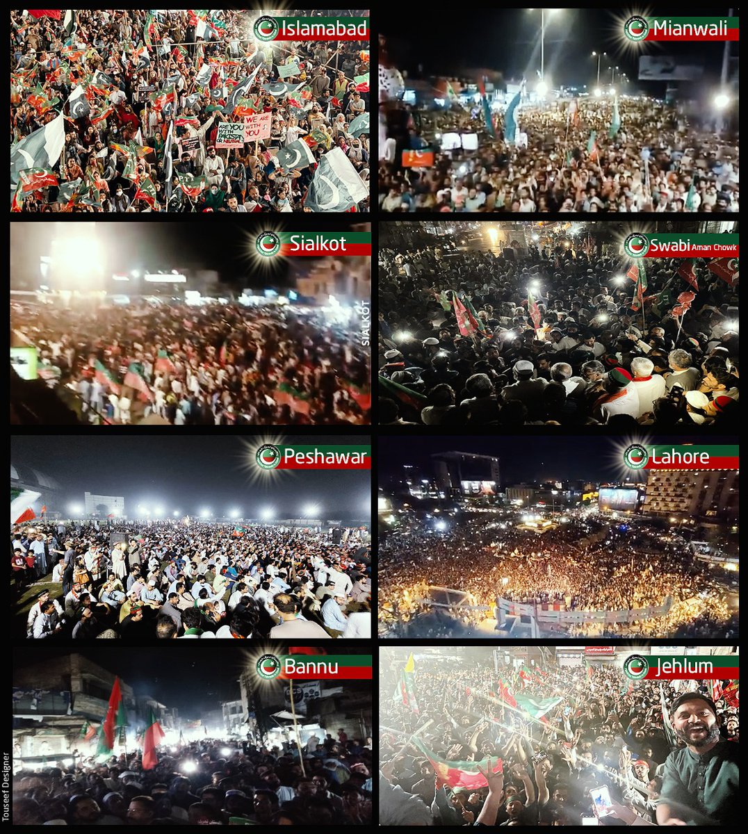 Wasim_wazir's tweet image. Say whatever you say. But Alhamdu Lillah just look at Bannu in the middle of the night. This is simply unprecedented ❤❤❤

#امپورٹڈ_حکومت_نامنطور