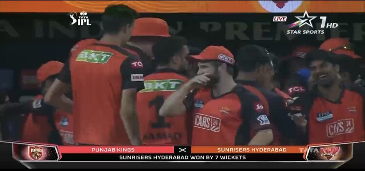 SyedAli46888105's tweet photo. Congratulations #SRH Wonderful performance #AdamMarkram #Nicholaspooran #RahulTripathi #AbhishaikSharma And Congratulations With Amzing Speed 152kmph Bowling #UmranMalik https://t.co/CSfUPQjb1g