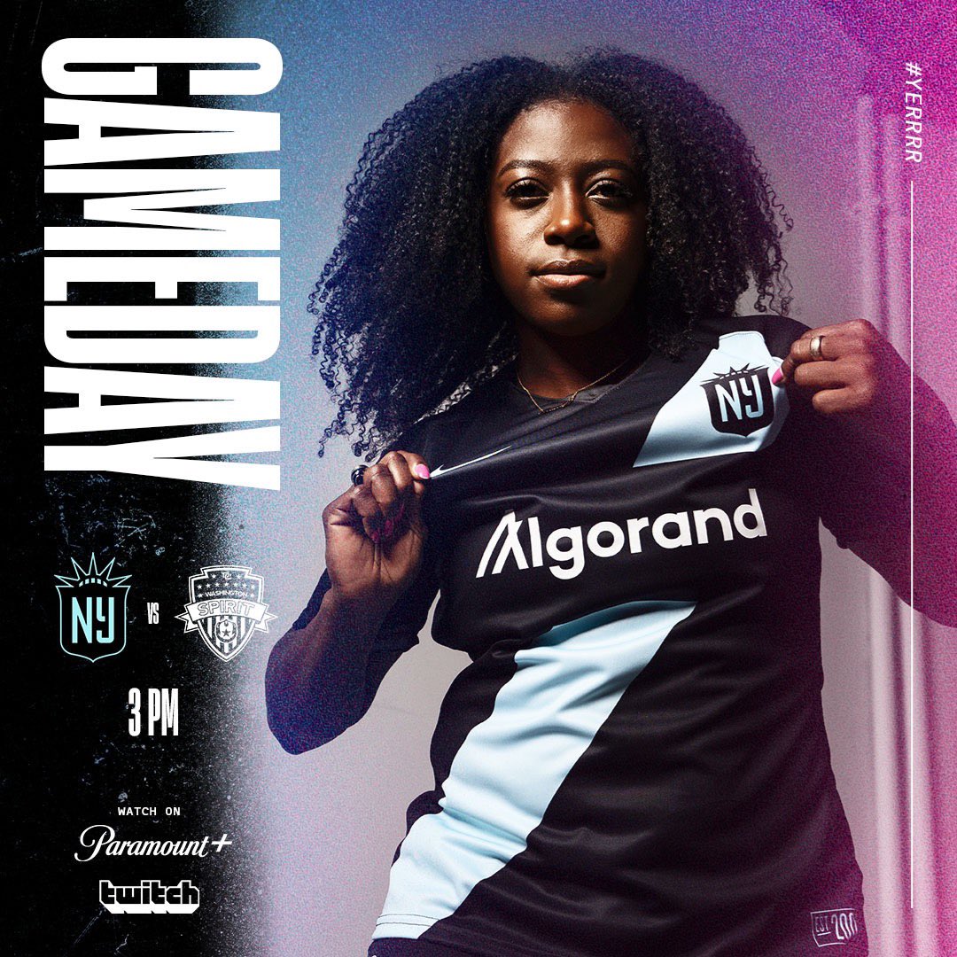 GothamFC's tweet photo. Let’s get this unleavened bread.

GAMEDAY
3pm EST vs @WashSpirit 
📺 @paramountplus 
📱 @twitch (nwslofficial2)
Tickets available at the door. https://t.co/4domPwqw5q