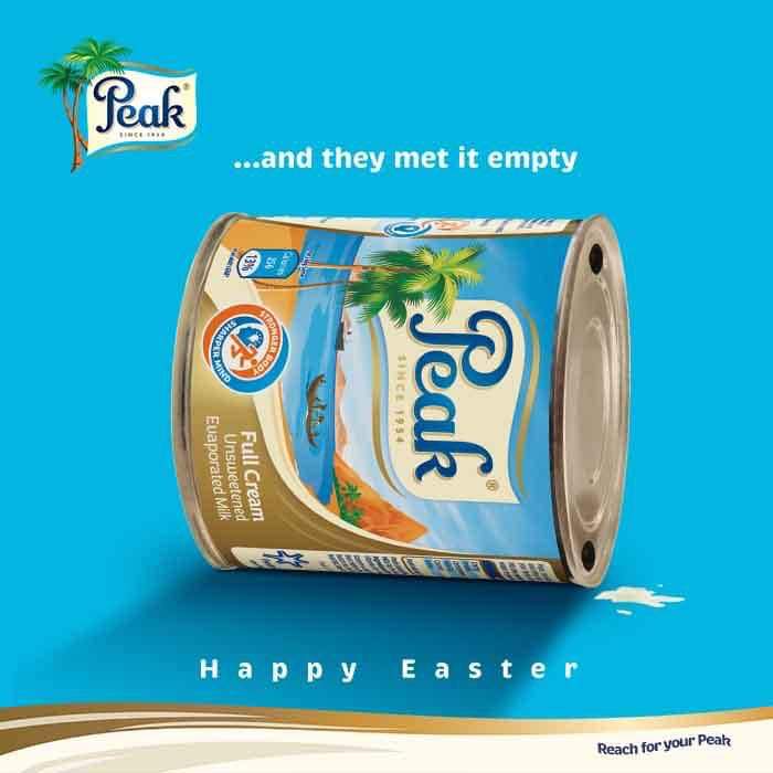 AgenceJims's tweet photo. De véritables perles de Pâques ! La com a atteint son @PeakMilk ! https://t.co/KrvTA4CMQs