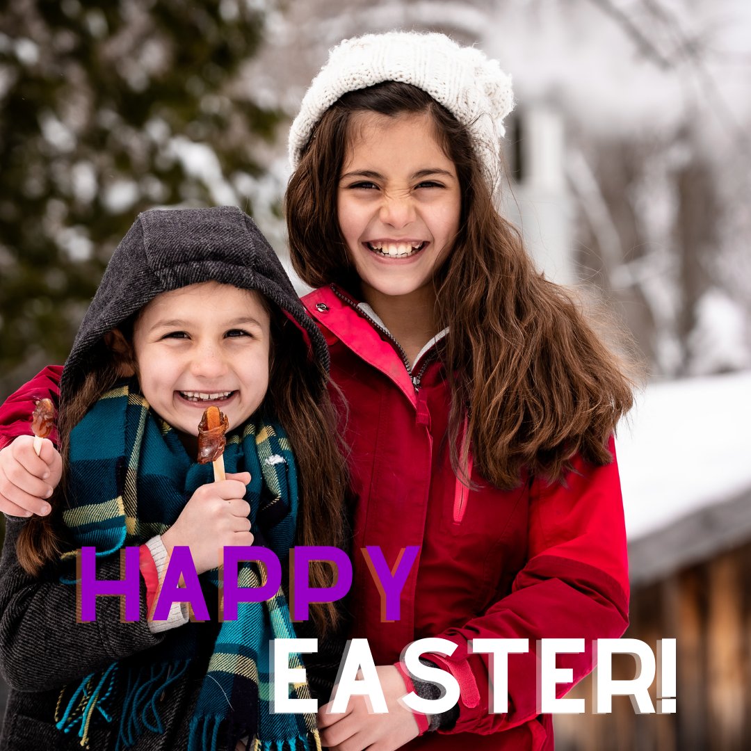 Happy Easter from the Ontario Maple Syrup Producers! 🐣