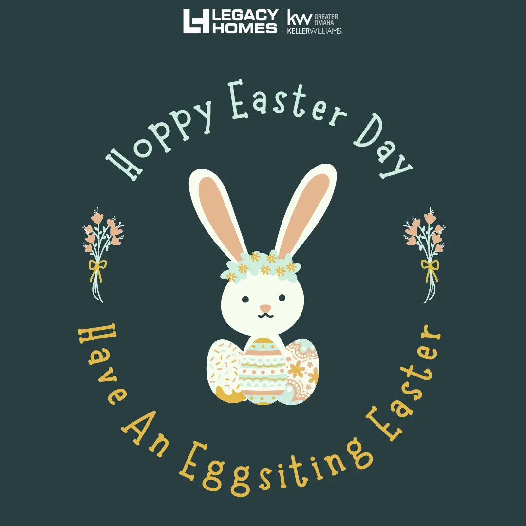 LegacyOmaha's tweet photo. We hope you have a great day surrounded by your loved ones! 🐣

#Easter #EasterWeekend #legacyhomescommunity #omaharealestate #realestate #omaha #arorealstategroup #kellerwilliams #realestatelife #agent #realestateagent #newconstruction #legacyhomes #newhome #futurehome https://t.co/EmsAEsN6V9