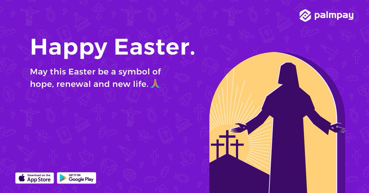 palmpaygh's tweet photo. Happy Easter celebration from all of us at PalmPay💜 https://t.co/JveCQ0dtDn