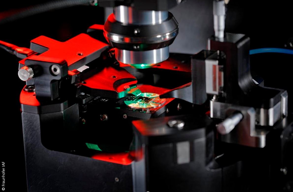 Fraunhofer's tweet photo. Das @Fraunhofer_IAF entwickelt #Quantenmagnetometer auf Basis von Diamant, die magnetische Felder nachweisen. Auf der LASER @PHOTONICSWORLD werden vom 26.-29.4.22 zwei vielversprechende Projekte präsentiert.
https://t.co/BUGMhhCbqg #WeKnowQuantumTechnologies #Quantentechnologien https://t.co/U9JxKH1qOI