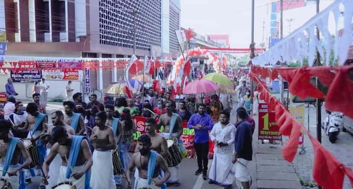 Com_Subhadeep's tweet photo. The 45th State Conference of AISF Kerala State Council will be held on 18-19 April in Alappuzha district of Kerala.
Today, A Promo Rally was organized on the eve of 45th AISF State Conference.
#State_Conference
#AISF
#Kerala https://t.co/5VpueNegs2