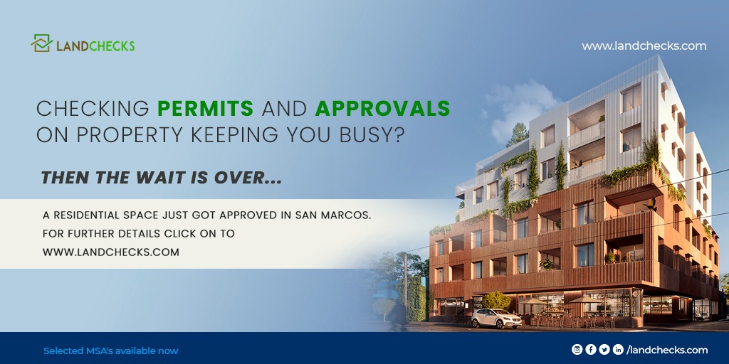 LandChecks's tweet image. With a single click on landchecks.com, get all the property permits and approvals related information.
Only on Landchecks.com
Link in bio
Selected MSA's Available Now
#realestate #realtor #realestateagent #home #property #investment #realtorlife #landchecks