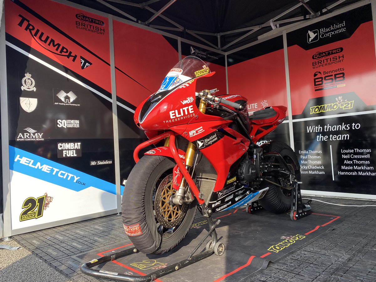 It’s been a long old weekend at round 1 of the <a href="/OfficialBSB/">Bennetts British Superbike Championship</a> <a href="/SilverstoneUK/">Silverstone</a>. But we’re ready for the feature race starting at 1540hrs, live on @eurosport. 

#bsb #britishsupersport 

<a href="/AEAPCentre/">Army Elite Athlete Performance Centre</a>
<a href="/AGCSgtMaj/">Adjutant General’s Corps SM</a>
<a href="/AgcSport/">AGC_Sport</a>
<a href="/RecruitmentAgc/">Adjutant General’s Corps</a>
<a href="/cosascb/">Paul Leighton MBE - COO Army Sport</a>
@home_comes
<a href="/soldiermagazine/">Soldier Magazine</a>
<a href="/richwbfbs/">BFBS Richard Wyeth</a>
